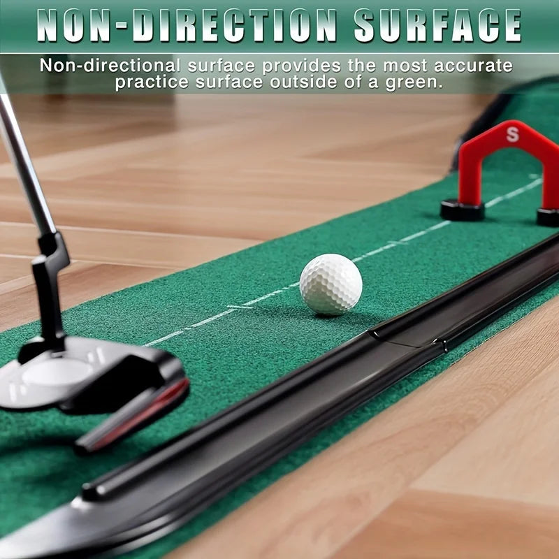 Premium Golf Putting Mat - Realistic Rolling Surface with Advanced Alignment Sportsman Specialty Products