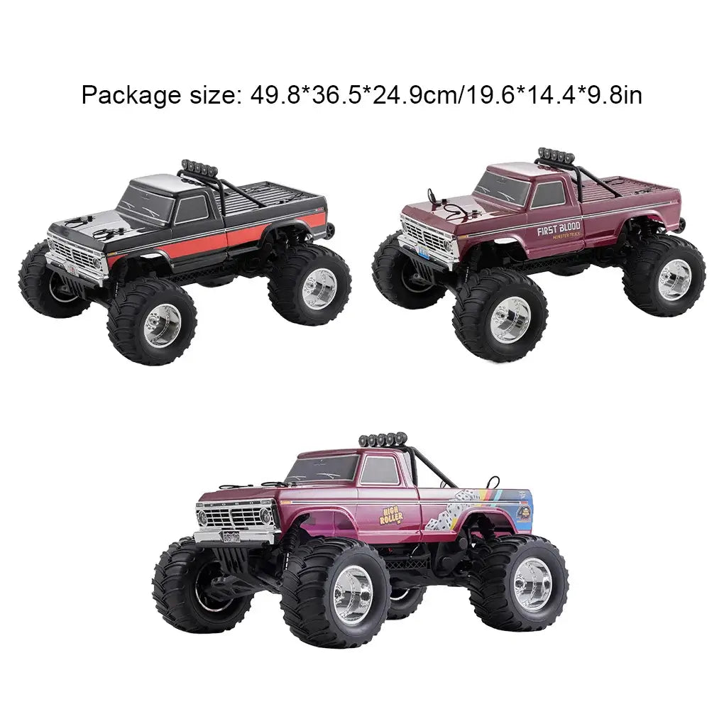 110 FMS F100 11023 Rc Car FMT10 RTR 2.4G 2WD Monster Truck Sportsman Specialty Products