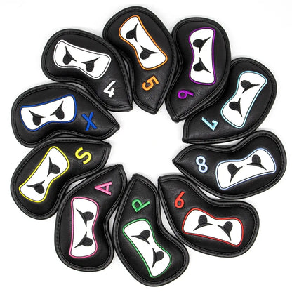 Aliennana Golf Club Headcover Set, Black Ninja Driver Head Cover Sportsman Specialty Products