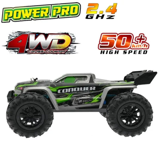 Top 16102 RC Cars 2.4G 390 Moter High Speed Racing With LED 4WD DriftRC Cars High Speed 4WD Drift & LED Fun