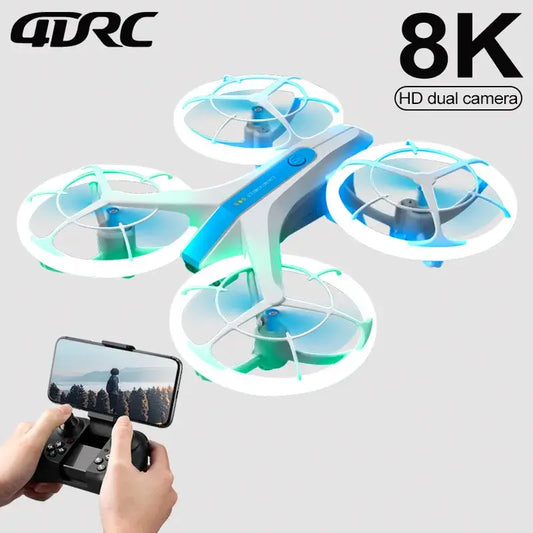 4DRC NEW V33 8K Mini Drone 4K profession HD Wide Angle Camera 360° Sportsman Specialty Products