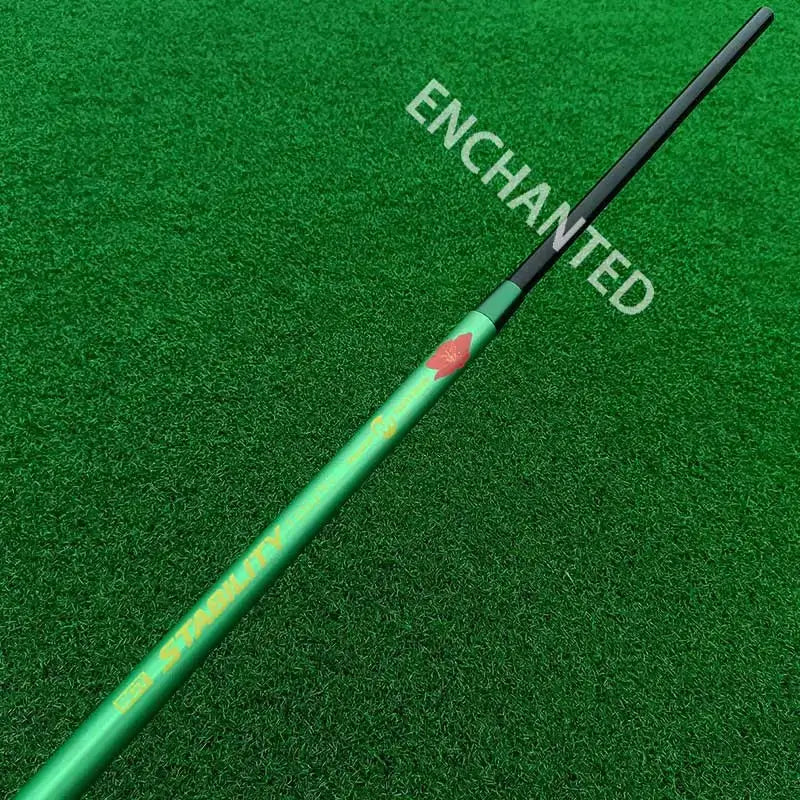 Golf Putters Shaft Adapter featuring Stability Tour Carbon Steel, highlighted in green with black shaft.