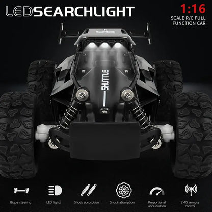 RC Car With LED Lights 2WD Off-road ZWN 1:16 Sportsman Specialty Products