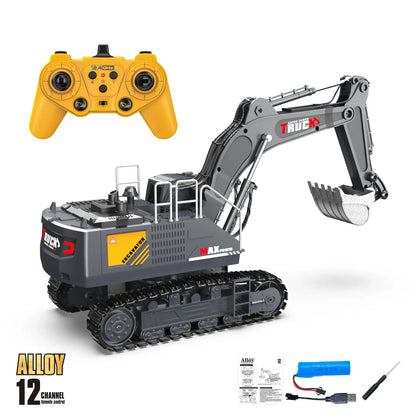 Rc Excavator Truck Toy Kids Remote Control Sportsman Specialty Products