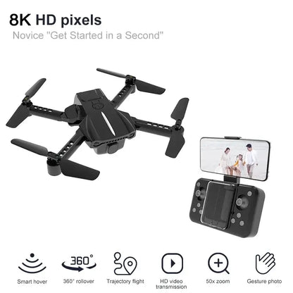 Mini K10 Drone 8K HD Camera FPV RC Drones Professional RTF Quadcopter Sportsman Specialty Products