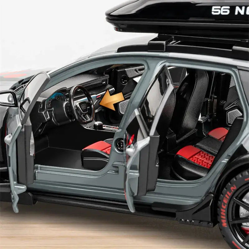 1/24 Audi RS6 Avant Station Wagon Alloy Racing Car Model Sportsman Specialty Products