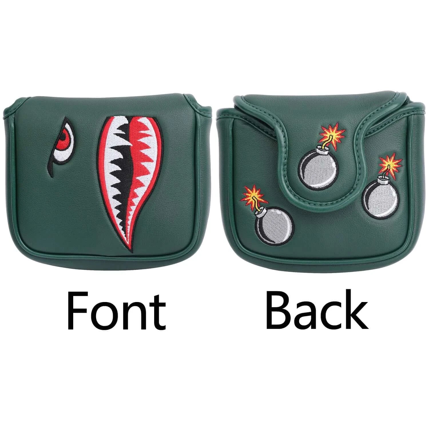 Square Mallet Putter Cover Golf Headcover For TaylorMade Spider X Sportsman Specialty Products
