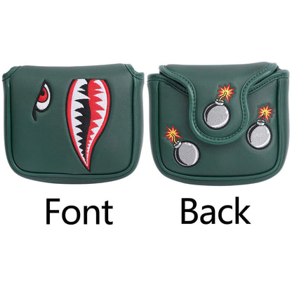 Square Mallet Putter Cover Golf Headcover For TaylorMade Spider X Sportsman Specialty Products