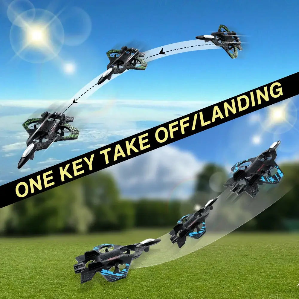 RC Airplane 2.4G Remote Control Airaraft Stunt Tumbling Helicopter DroneRC Airplane 2.4G Remote Control Aircraft - Stunt & Tumbling