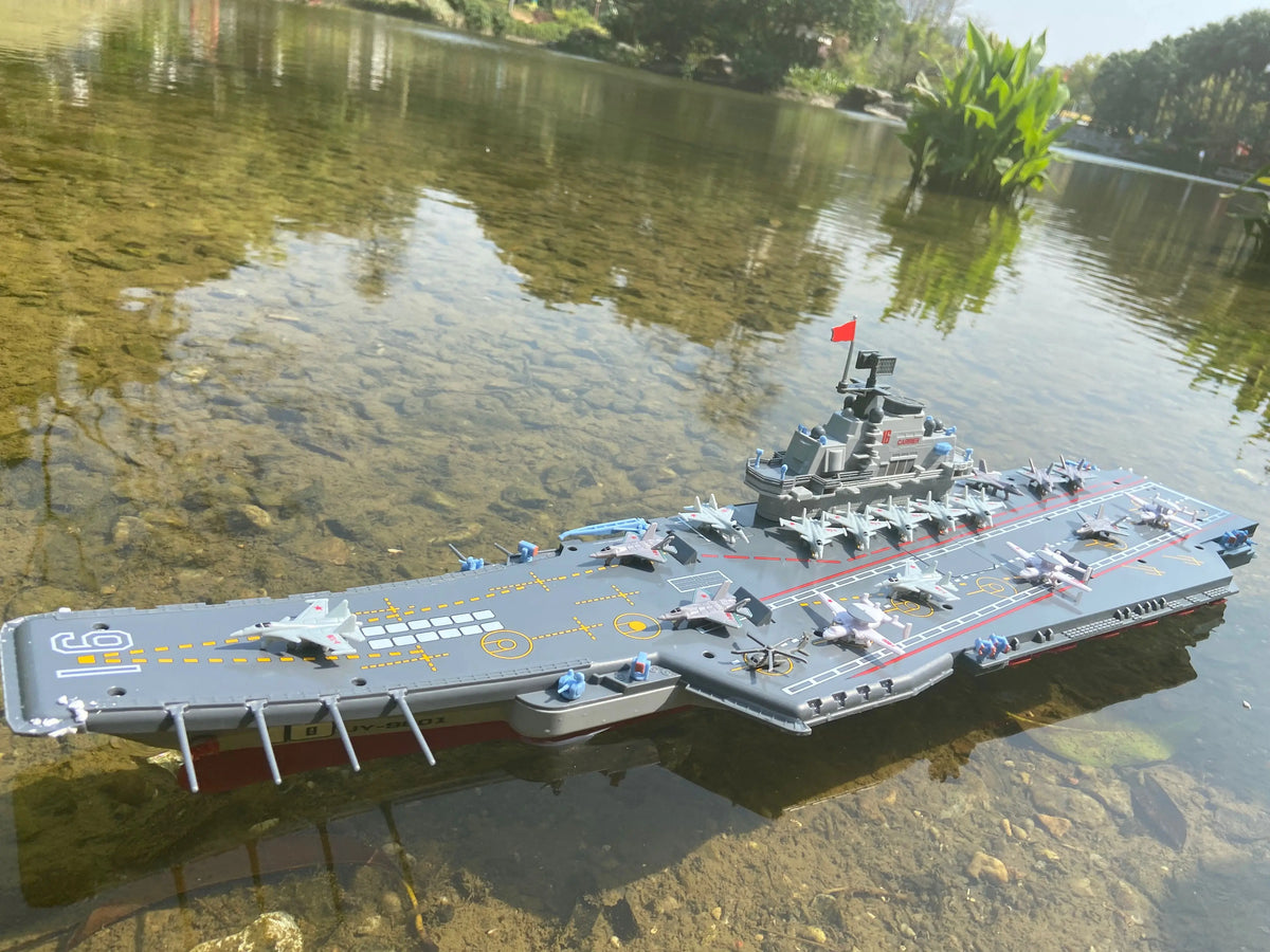RC Warship 26.7 inch(68CM) Super Long Hull RC Boat