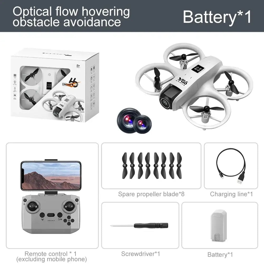 Xiaomi V66 Mini RC Aerial Drone 8K Professional Wide Angle HD Camera Sportsman Specialty Products