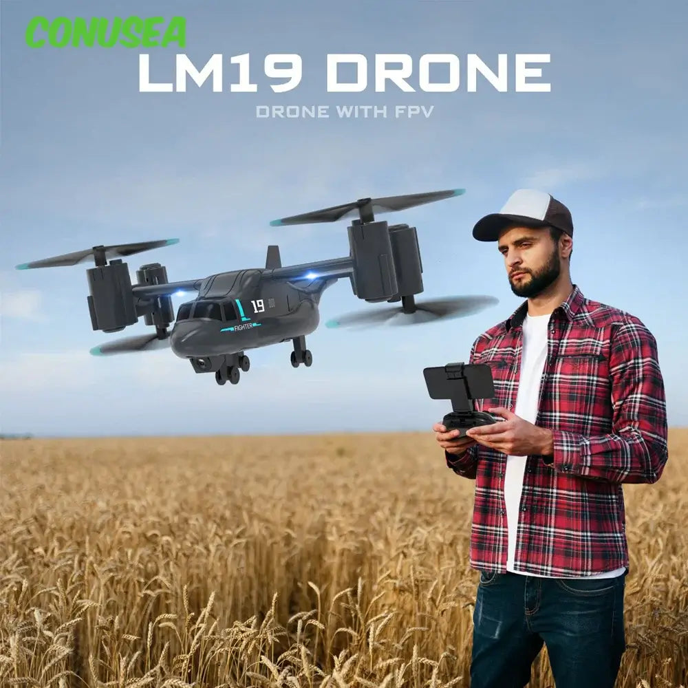 LM19 Camera Drone 480P Wifi Fpv Drones Rc Drone Remote Control Helicopter Sportsman Specialty Products