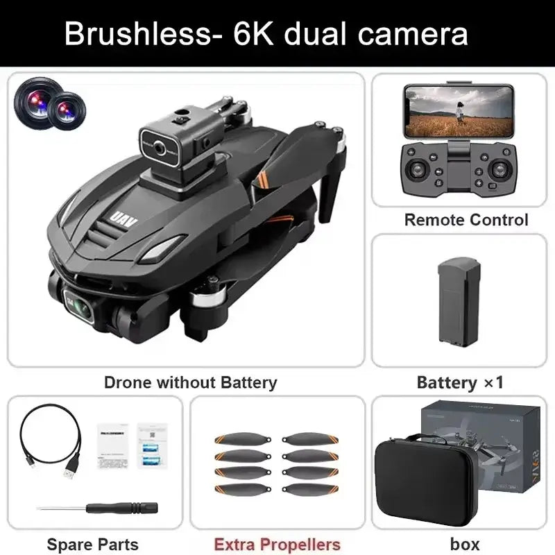 V168 Pro MAX Drone 8K Professional Dual HD Camera GPS 5G Sportsman Specialty Products
