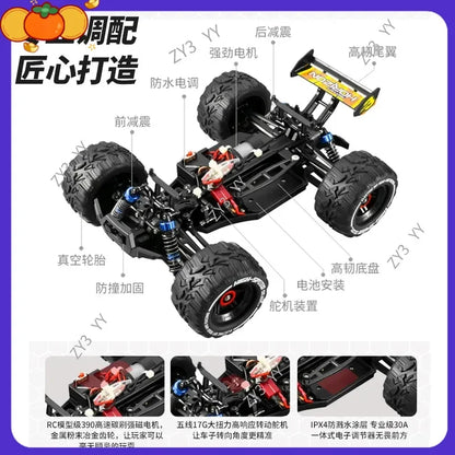 high-speed brushless RC car Four-Wheel Drive Off-Road Racing