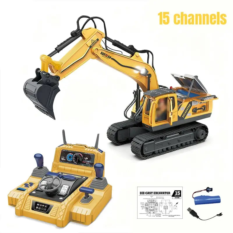 Excavator Alloy Children's Engineering Vehicle Sportsman Specialty Products