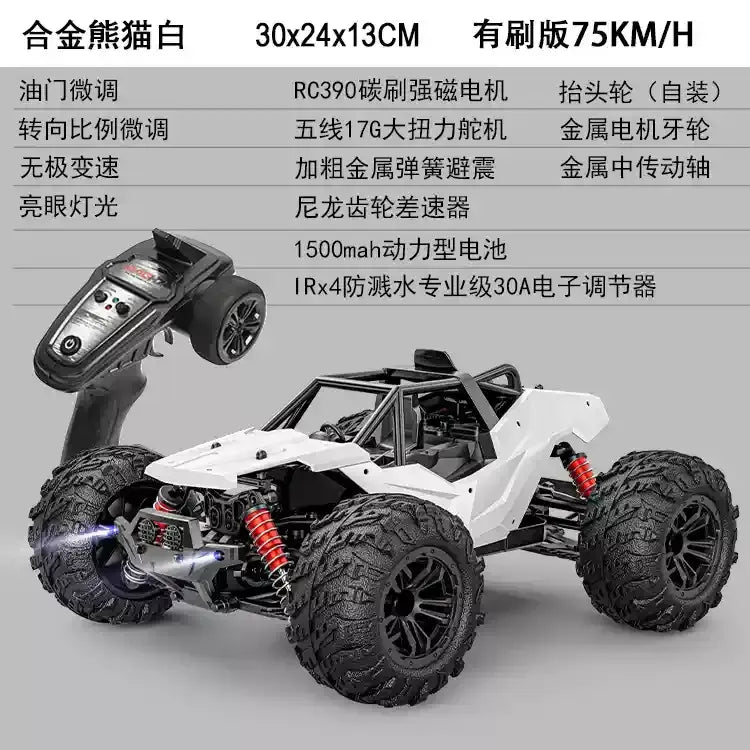High-Speed RC Car Toy - Electric Off-Road Racing 4WD Proportional Control 75-100km/h Sportsman Specialty Products