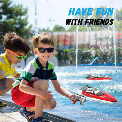 RC Boat with Twin Propellers, High Speed Remote Control Boat,