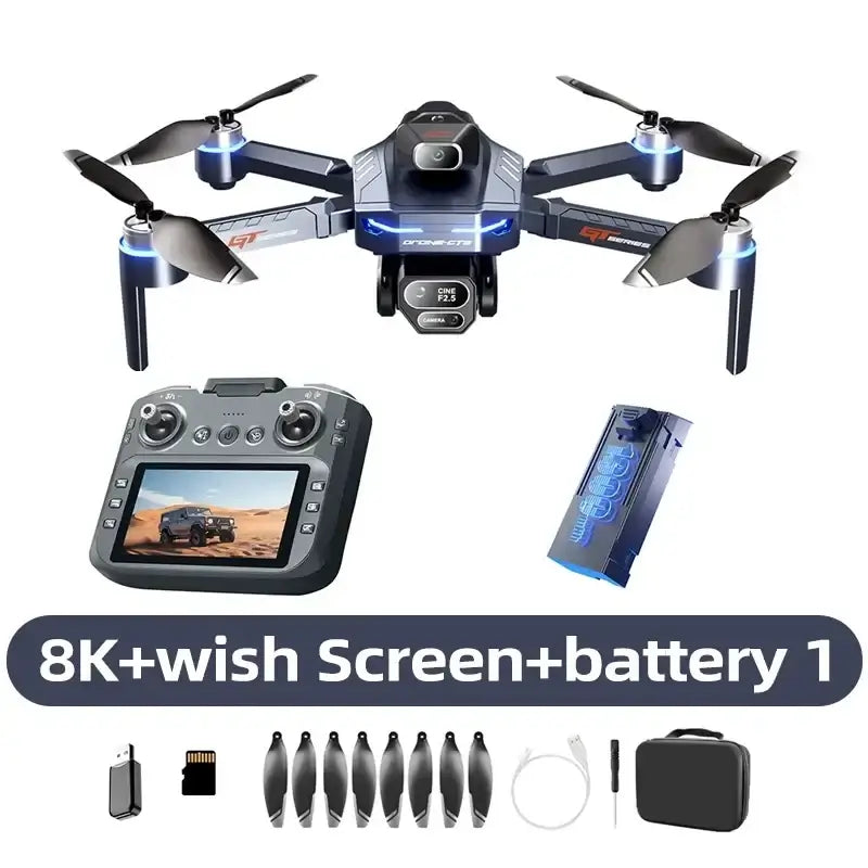 GT8 Drone 8K Professional 4K HD Camera# Xiaomi Mijia GT8 Drone 8K Professional 4K HD Camera 5G Brushless Motor Experience professional-grade aerial imaging with the Xiaomi Mijia GT8, engineered for serious drone enthusiasts and content creators. This adva