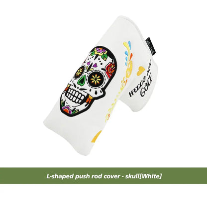 Golf Blade Putter Cover Golf HeadCover Multiple Protect your blade putter with precision-engineered coverage designed for the discerning golfer. This headcover shields your club from impact damage, moisture, and the elements during transport and storage.