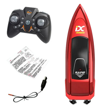 mini RC boat for kids Electric Speedboat Summer Water Play