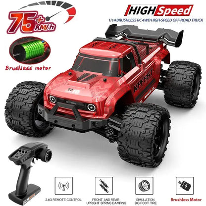 KF18 1:14 4WD RC Car Off-Road Racing High Speed Brushless Motor Sportsman Specialty Products