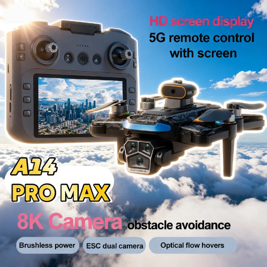 For Genuine A14 Pro Max GPS Brushless 8K Three Camera Obstacle Avoidance