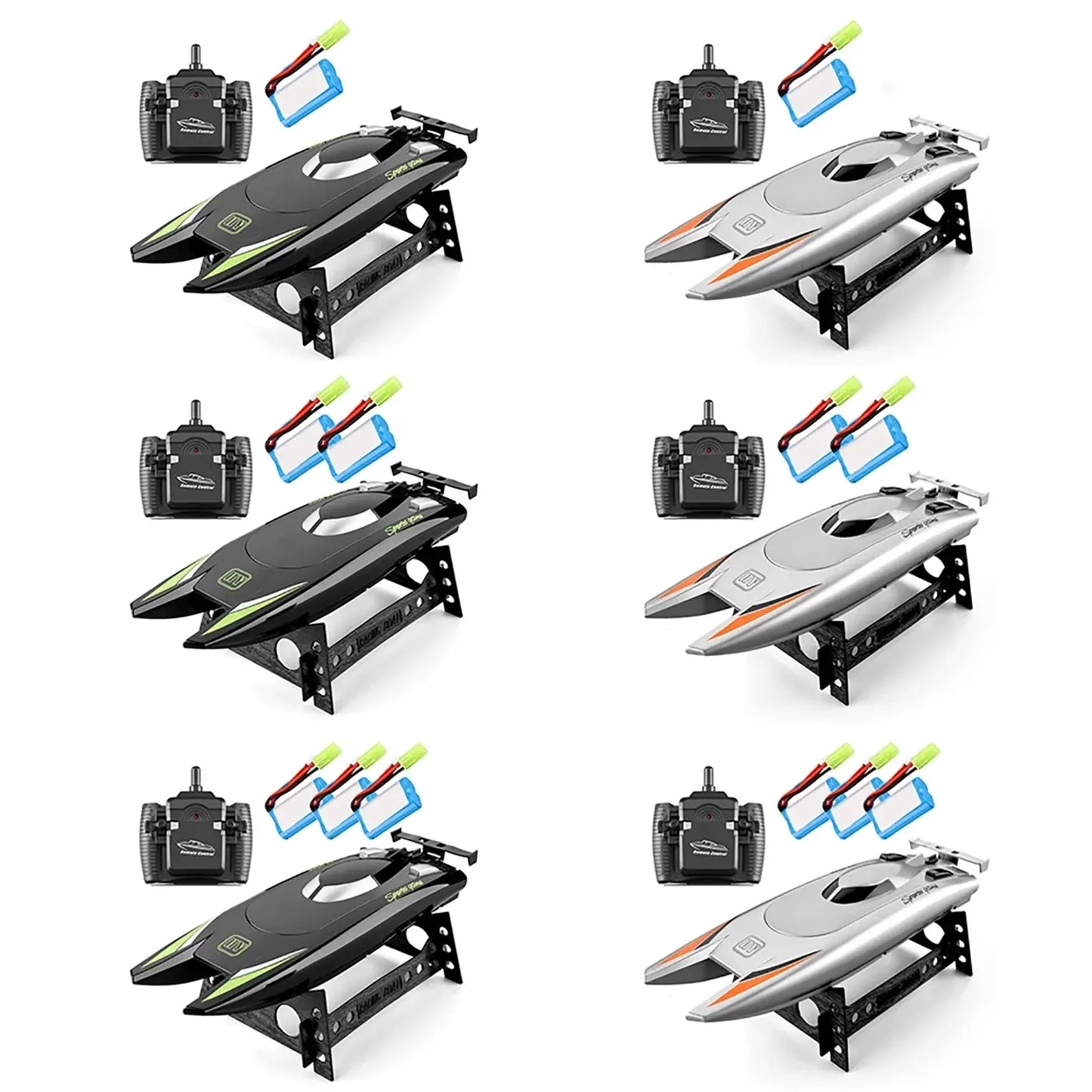 RC Speed Boat Electric Remote Control Racing Ship 25km/h Dual Motor Sportsman Specialty Products