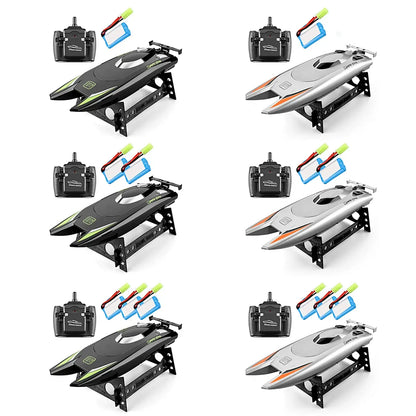 RC Speed Boat Electric Remote Control Racing Ship 25km/h Dual Motor Sportsman Specialty Products