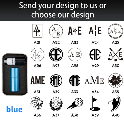 Personalized Golf Ball Stamp Custom Logo Golf Seal Custom Brand