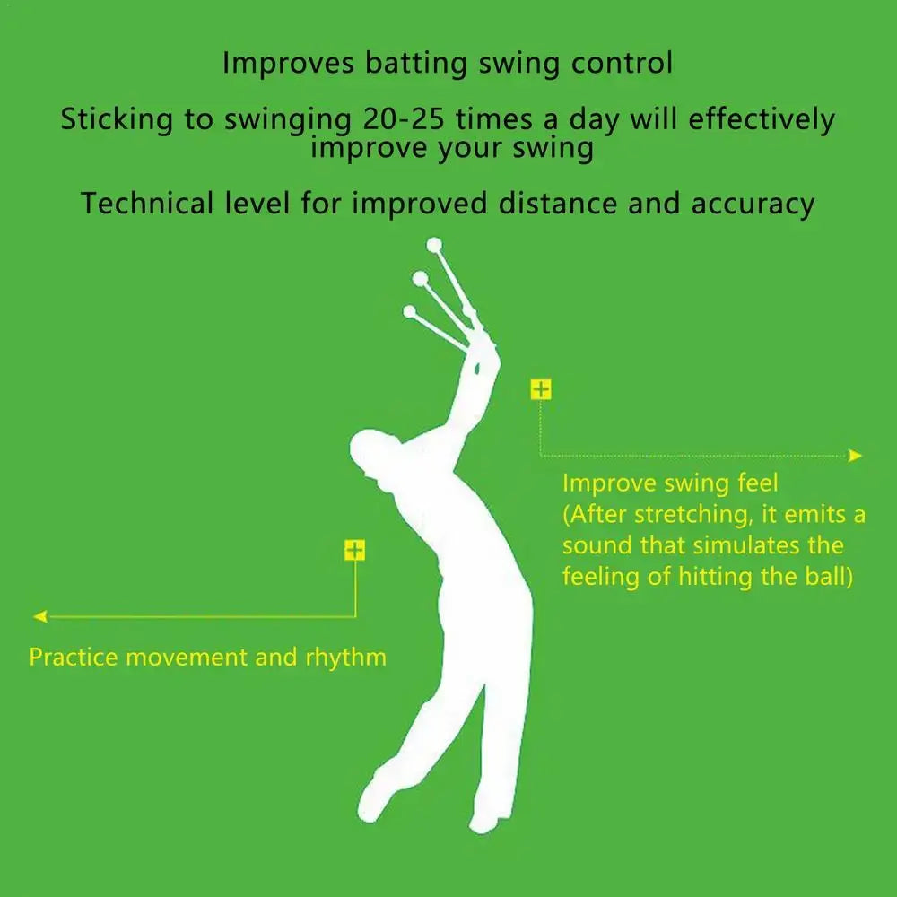 Golf Swing Practice Stick Telescopic Golf Swing Trainer Sportsman Specialty Products