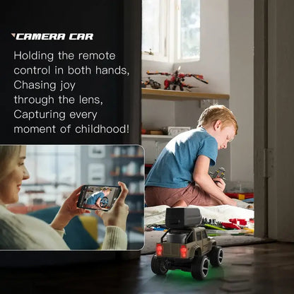 RC Mini Video Car With LED Light Climbing Alloy Sportsman Specialty Products