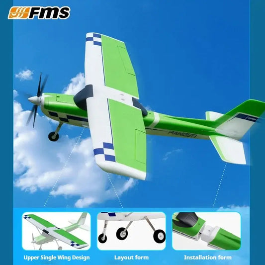 FMS 1220mm Ranger V2 PNP/RTF RC Simulation Aircraft Sportsman Specialty Products