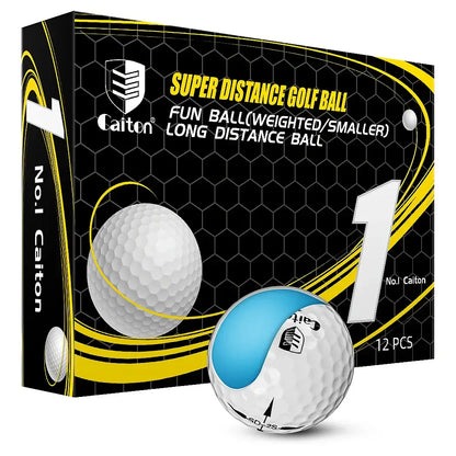 Caiton super distance golf ball packaging featuring high precision golf balls for distance, designed for long distance performance.