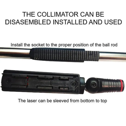 Sportsman Specialty Products Golf Putter Sight Adjustable Golf Putter Laser Sight Golf Aim Putting Exerciser
