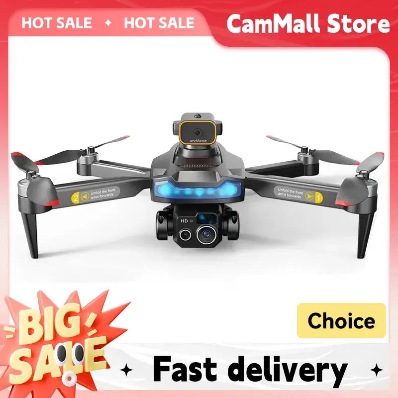 P15 PRO Drone 4K HD Professional Obstacle Avoidance Optical Flow Sportsman Specialty Products