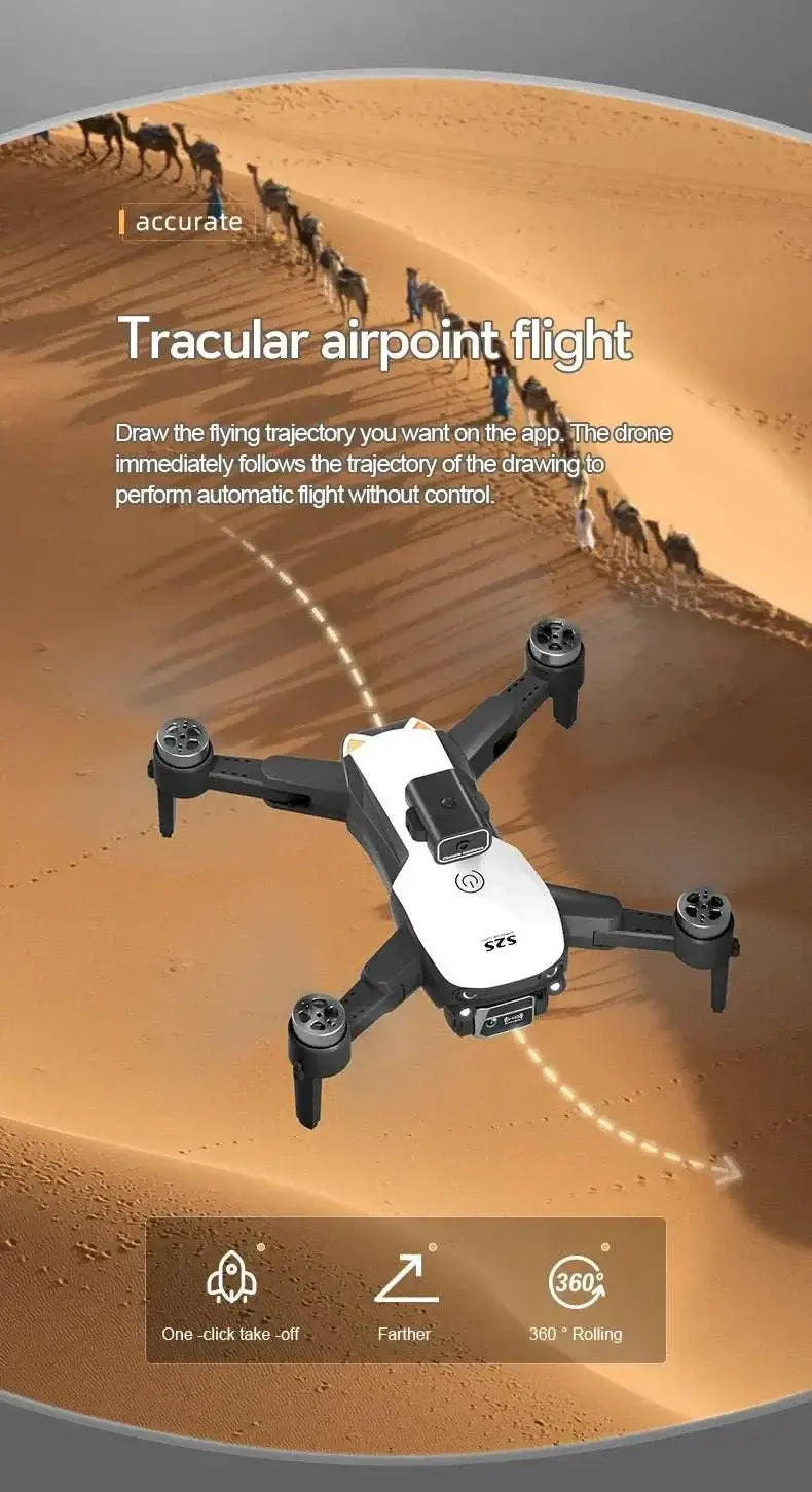 S2S Mini Drone 4k 8K HD Camera Obstacle Avoidance Aerial Photography Sportsman Specialty Products
