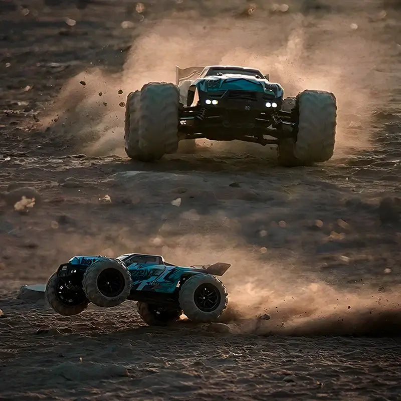 1:16 70KM/H Or 50KM/H 4WD RC Car With LED Remote Control Cars Sportsman Specialty Products