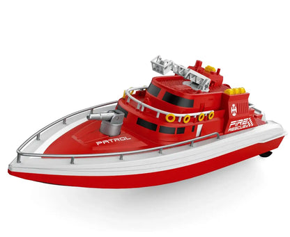 RTR Remote Control Boat H158 H160 Fire Rescue With Water Spray 20km/H Sportsman Specialty Products
