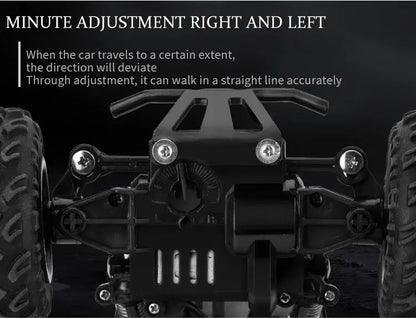 RC Car Remote Control Climbing Vehicle minute adjustments for precise navigation and steering accuracy.