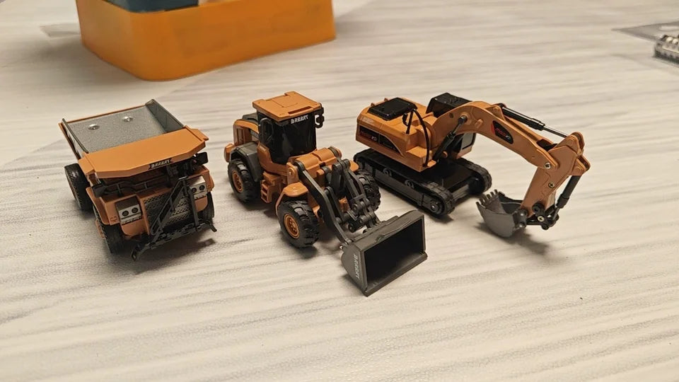 Rc Bulldozer Mini 1:64 Excavator Dumper