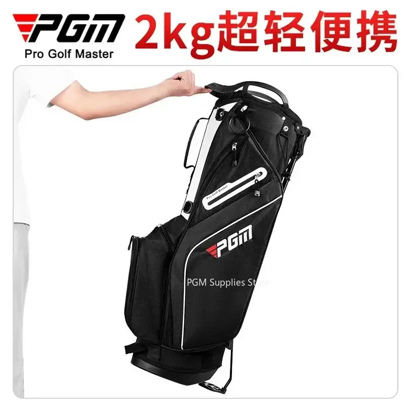 Golf Bags PGM Men Women lightweight shoulder strap bag for golfers featuring durable canvas design.