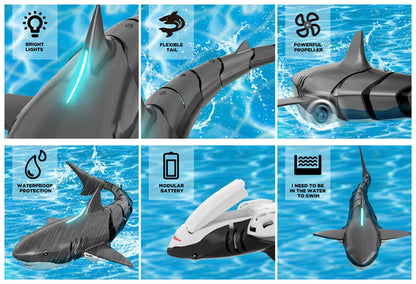 Remote Control Shark Pool Toys for Kids
