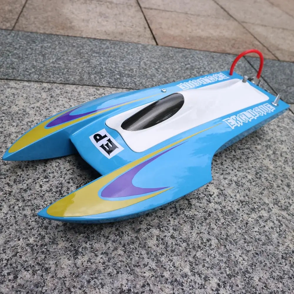 DT M380 Lightning Fiberglass Brushless RC Boat/ Catamaran with Motor Sportsman Specialty Products