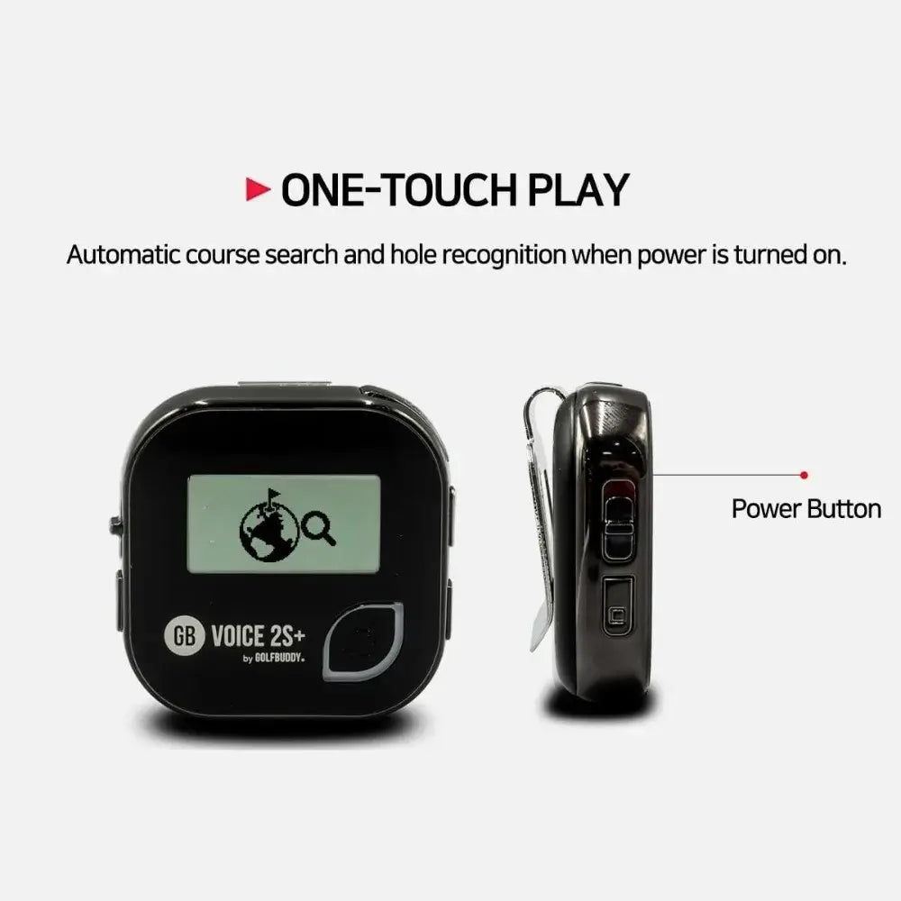 Talking GPS Rangefinder, Clip on Hat Golf Navigation Sportsman Specialty Products