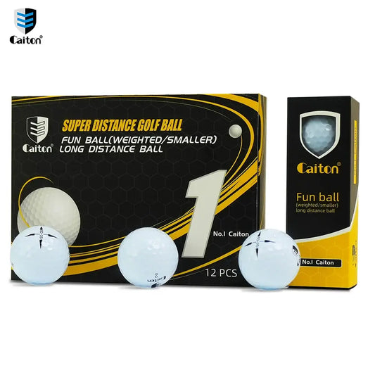 Caiton 12pcs Golf Super Long-range Ball is Smaller & Heavier Sportsman Specialty Products