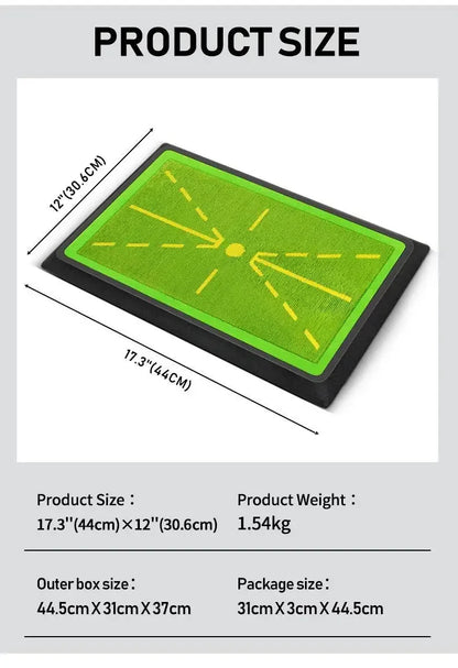 PGM Golf Strike Mat Bead Display Track Beginner Training Trace Detection Pad Sportsman Specialty Products