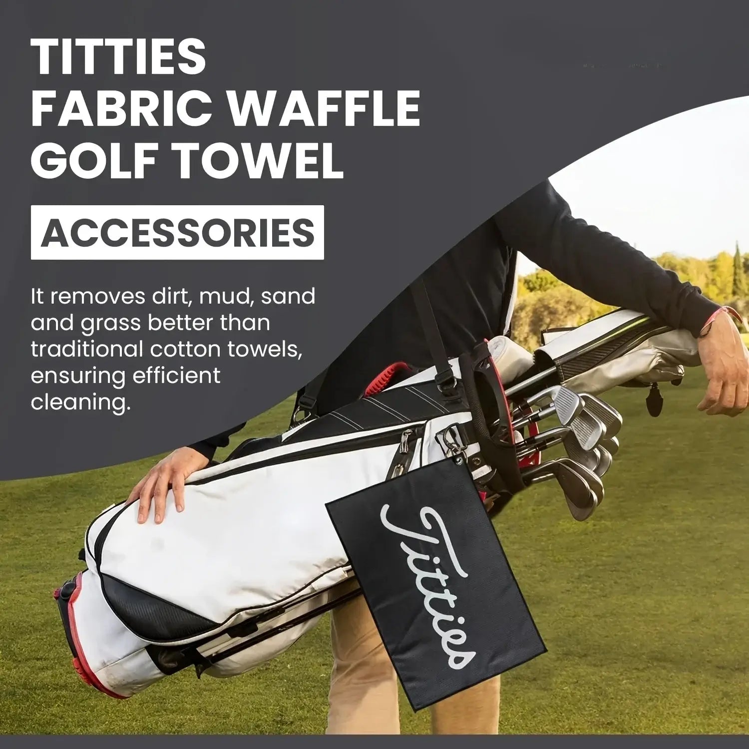 Funny Microfiber Premium Golf TowelSPECIFICATIONSBrand Name: NONEChoice: yesHigh-concerned chemical: NoneOrigin: Mainland China