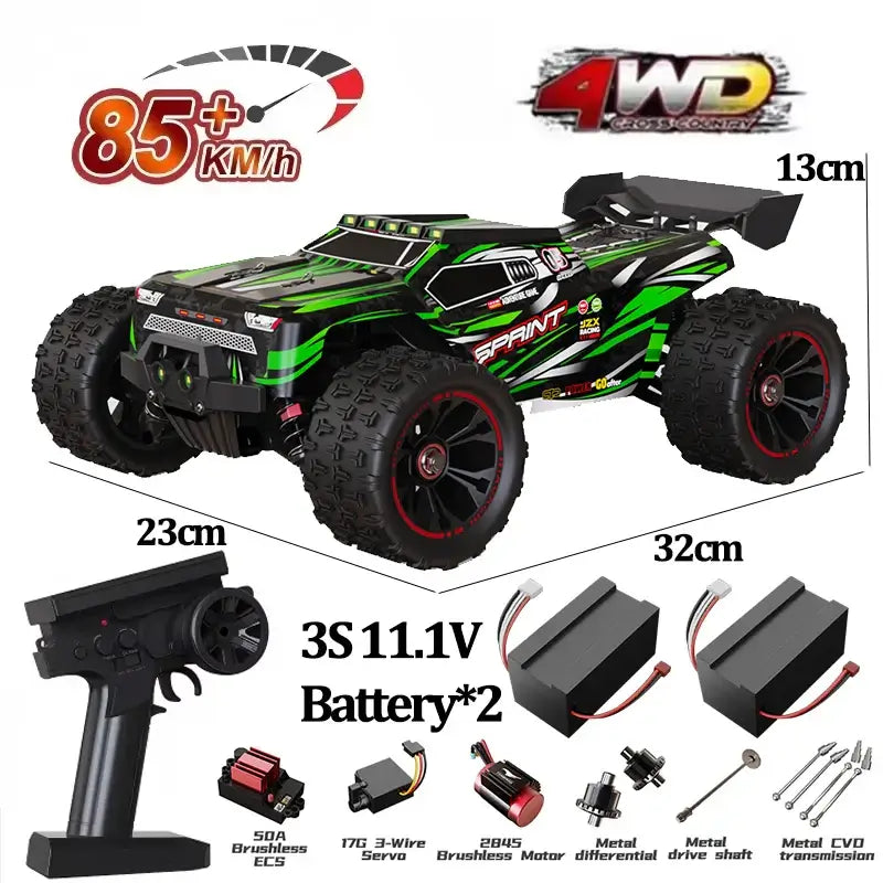 9522PRO 85KM/H RC Car Brushless Four-wheel Drive