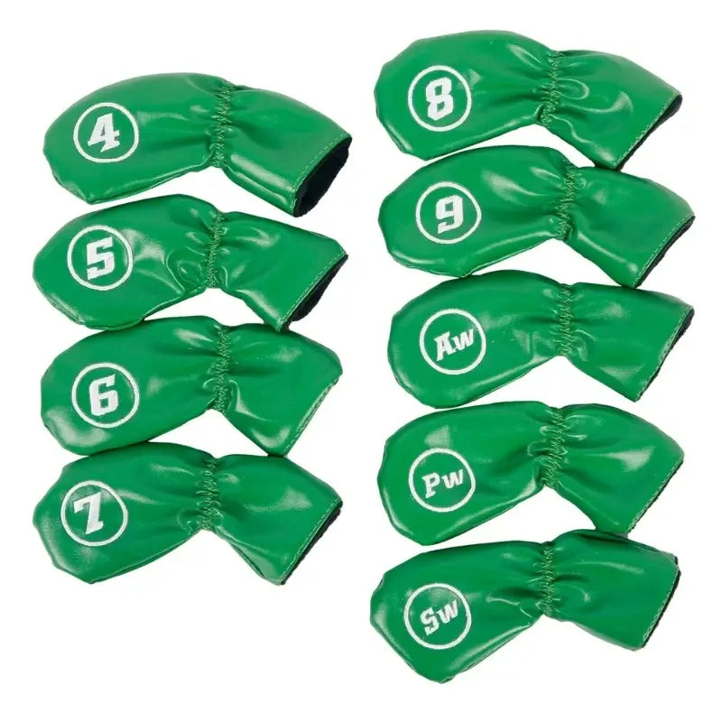 Golfs Iron Cover Iron Head Cover Golfs Head Cover Color PU Leathers Sportsman Specialty Products