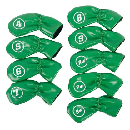 Golfs Iron Cover Iron Head Cover Golfs Head Cover Color PU Leathers Sportsman Specialty Products